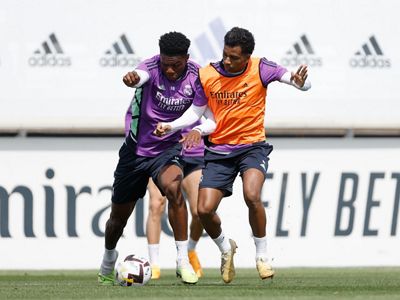 entrenamiento del real madrid