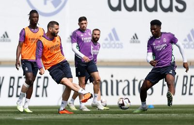 entrenamiento del real madrid