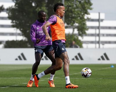 entrenamiento del real madrid