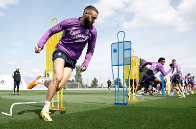 entrenamiento del real madrid