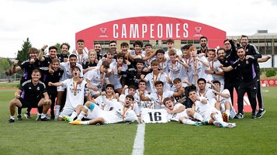 1-3: The Under-19s win the Copa de Campeones