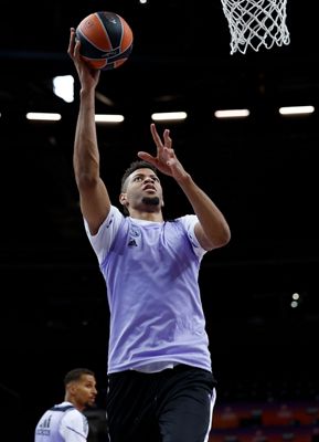 entrenamiento del real madrid de baloncesto
