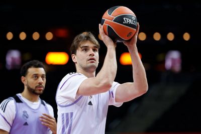 entrenamiento del real madrid de baloncesto