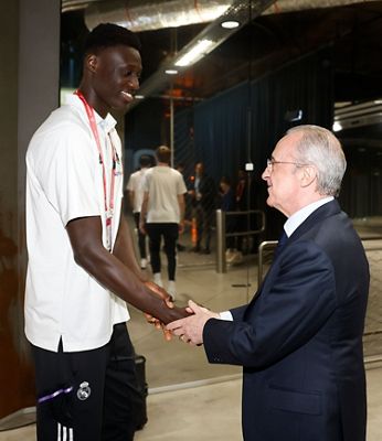 el presidente felicitó al júnior