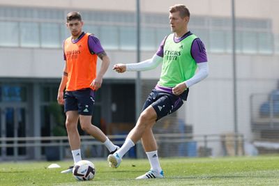 entrenamiento del real madrid