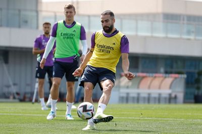 entrenamiento del real madrid