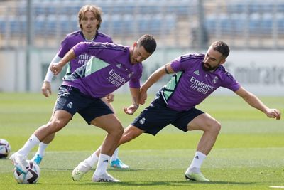 entrenamiento del real madrid