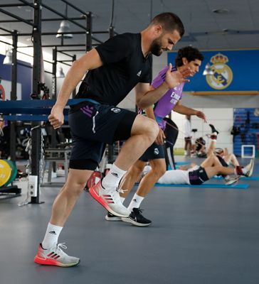 entrenamiento del real madrid