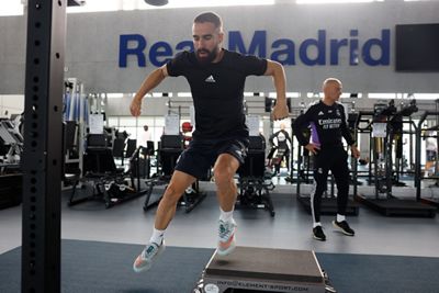 entrenamiento del real madrid