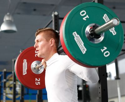 entrenamiento del real madrid