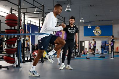 entrenamiento del real madrid