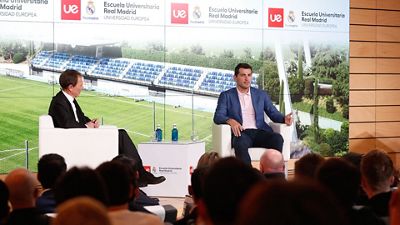 Casillas inaugura la Semana Blanca de la Escuela Universitaria Real Madrid Universidad Europea