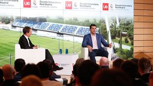 Casillas inaugura la Semana Blanca de la Escuela Universitaria Real Madrid Universidad Europea