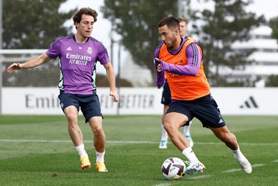 entrenamiento del real madrid