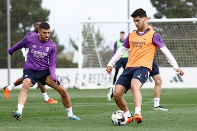 entrenamiento del real madrid
