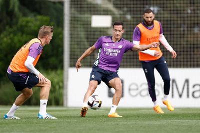 entrenamiento del real madrid