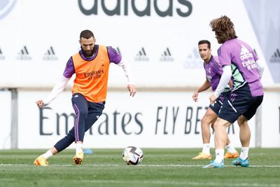 entrenamiento del real madrid