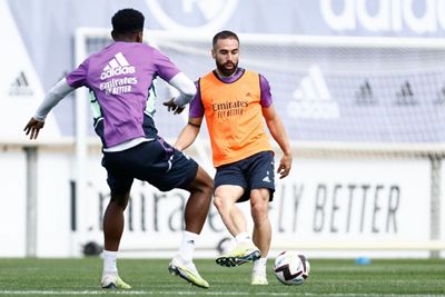 entrenamiento del real madrid