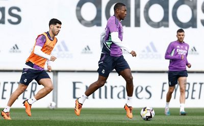 entrenamiento del real madrid