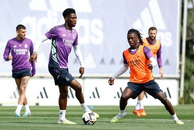 entrenamiento del real madrid