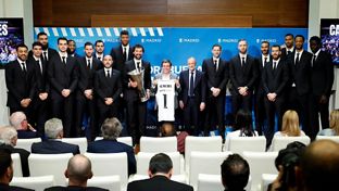 Así fue la foto de familia en el Ayuntamiento