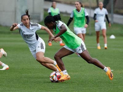 entrenamiento del real madrid