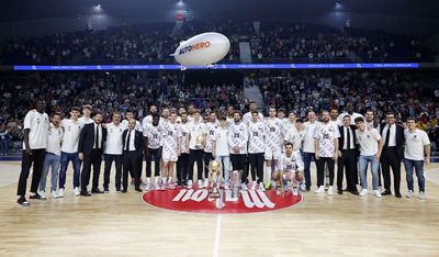 el real madrid ofreció la undécima a la afición en el wizink center