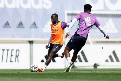 entrenamiento del real madrid