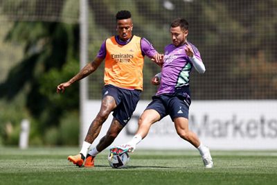 entrenamiento del real madrid
