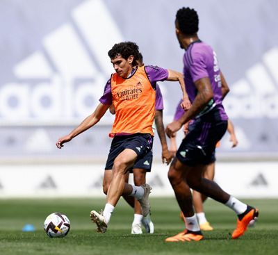 entrenamiento del real madrid