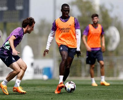 entrenamiento del real madrid