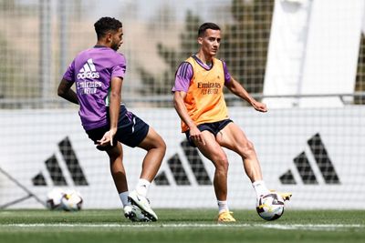 entrenamiento del real madrid