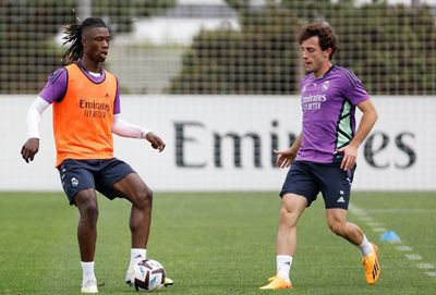 entrenamiento del real madrid