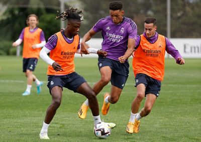 entrenamiento del real madrid