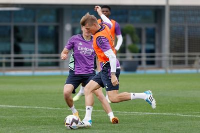 entrenamiento del real madrid