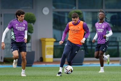 entrenamiento del real madrid
