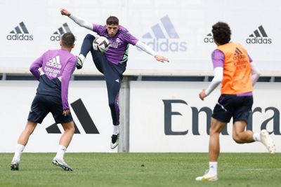 entrenamiento del real madrid