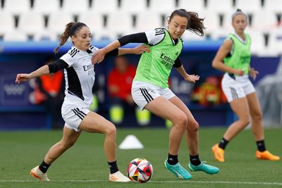 entrenamiento del real madrid