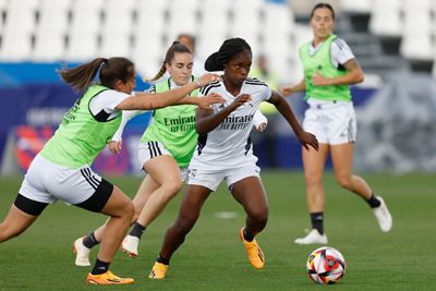 entrenamiento del real madrid