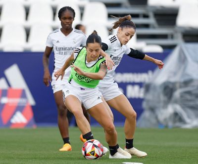 entrenamiento del real madrid