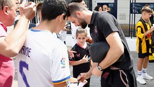 Así fue la llegada del Real Madrid a Sevilla