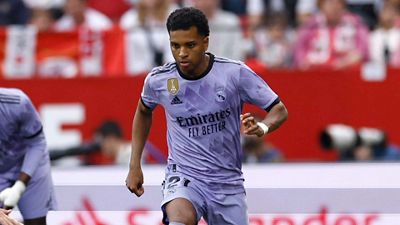 Rodrygo on his brace at the Sánchez-Pizjuán: 'It’s difficult to choose, I'm pleased with them both'