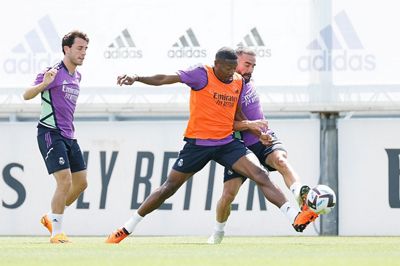 entrenamiento del real madrid