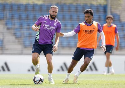 entrenamiento del real madrid