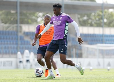 entrenamiento del real madrid