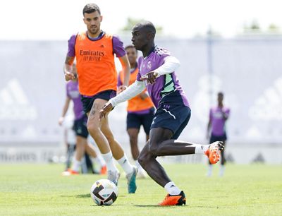 entrenamiento del real madrid