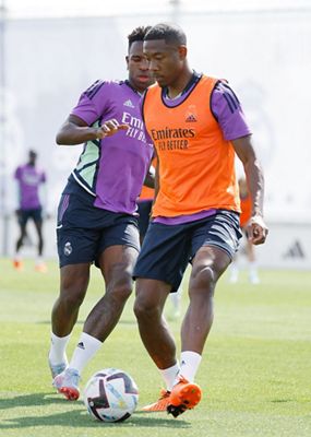 entrenamiento del real madrid