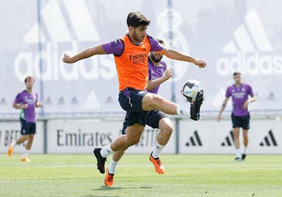 entrenamiento del real madrid