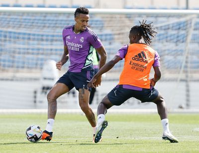entrenamiento del real madrid