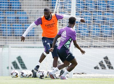 entrenamiento del real madrid